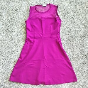 Nwt Red Valentino  Magenta Sleeveless Dress L